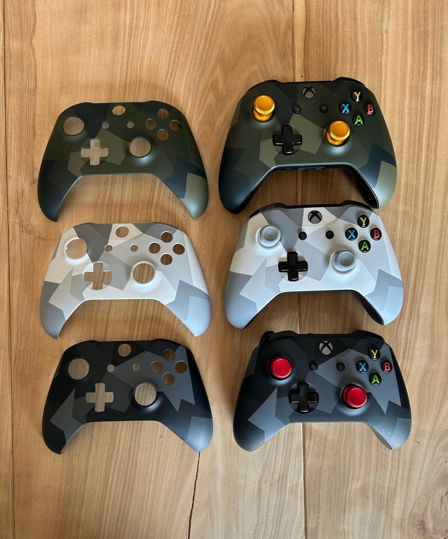 Xbox one s controller camouflage faceplates